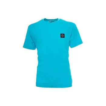 STONE ISLAND T-Shirts Men Blue