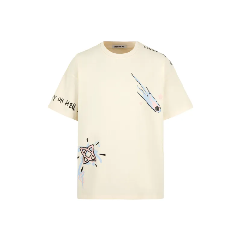 AVENTEN PIN T-Shirts Unisex White-0