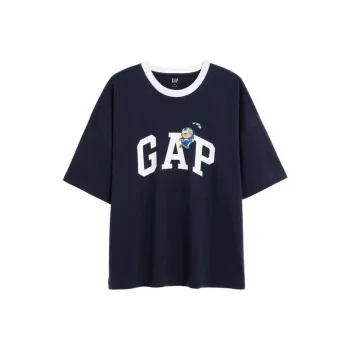 GAP T Shirts Unisex Marine Blue