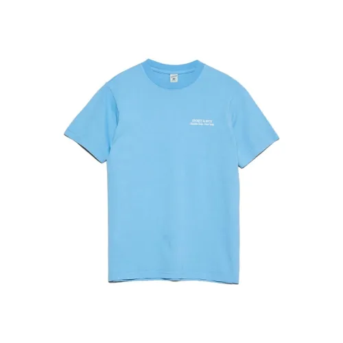 SPORTY & RICH New Drink Water Cotton T shirt