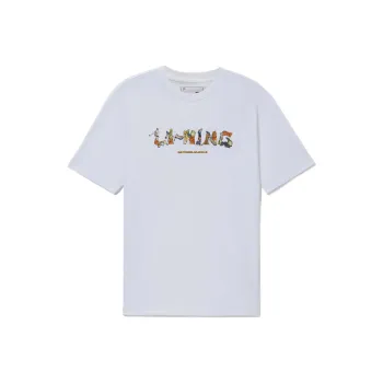 LiNing Sports Basketball Collection T Shirt Men's Standard White