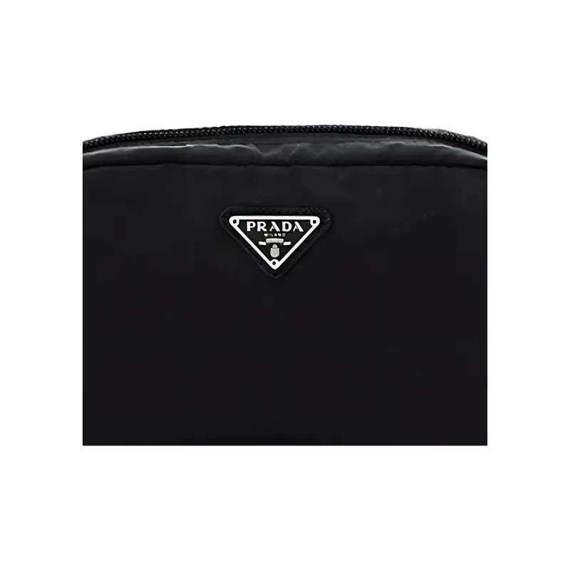 PRADA Nylon Clutch Women's Black-4