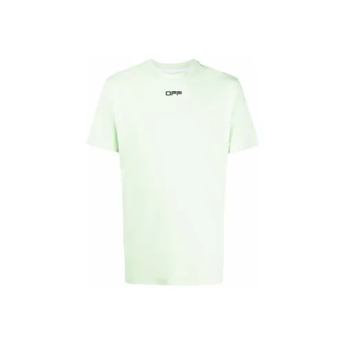 OFF WHITE T Shirt Regular Fit Men's Green