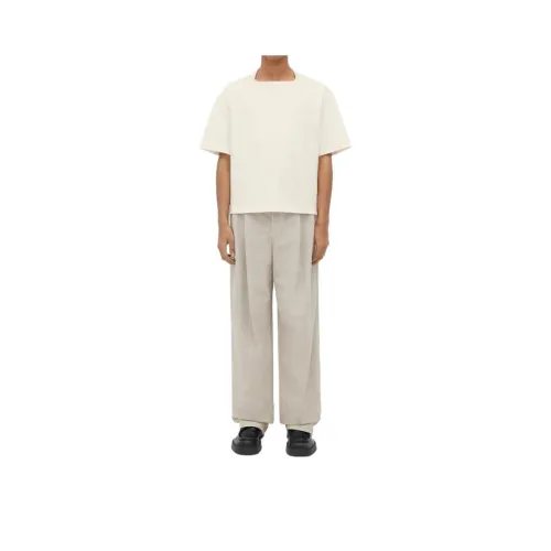 Bottega Veneta T-Shirts Men Pink Chalk White