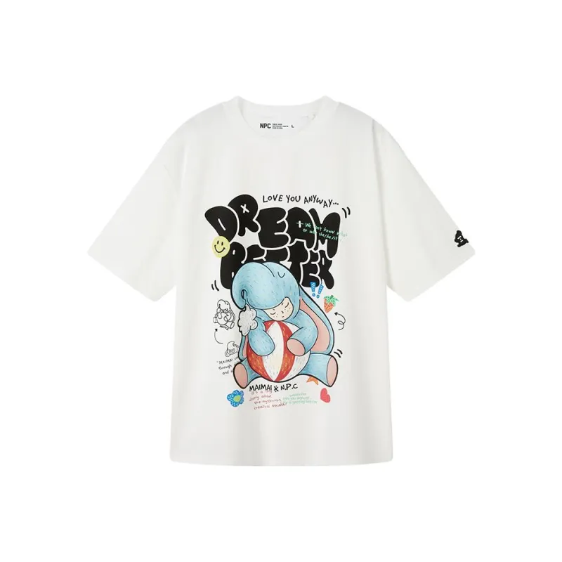 NPC Joint Brand Of NPC X MAIMAI T-Shirts Unisex-9