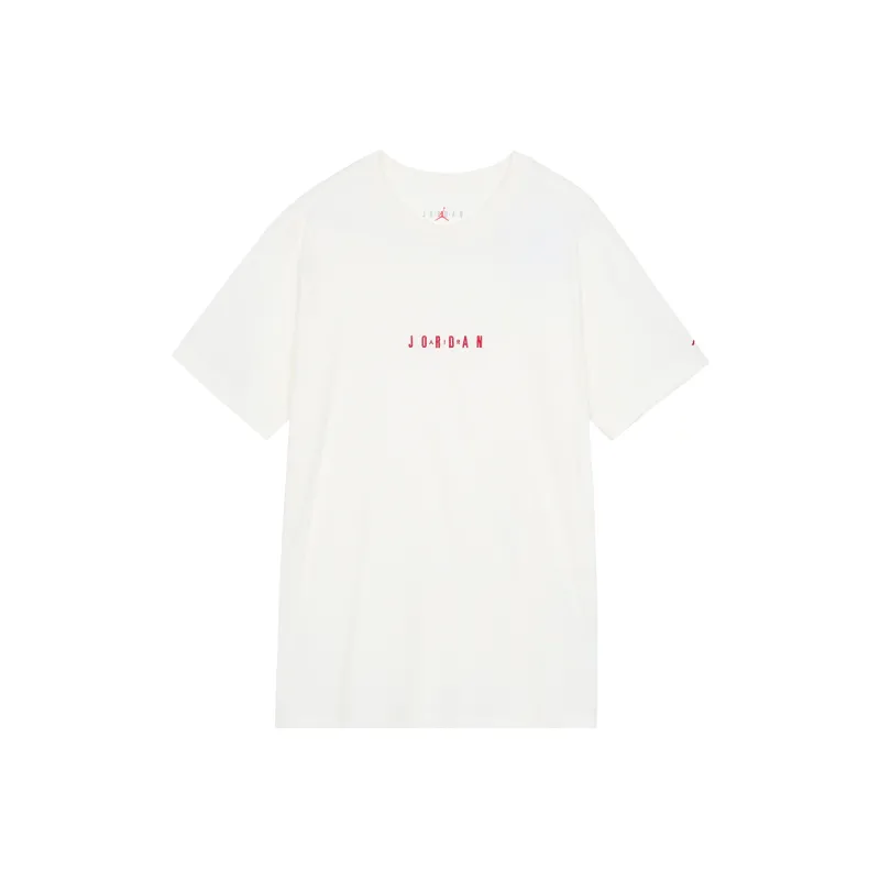 Jordan T Shirt Men's Sail White-0