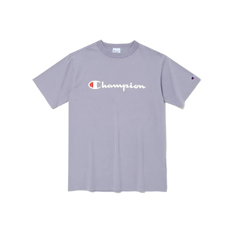 Champion T-Shirt Unisex Light Purple-0