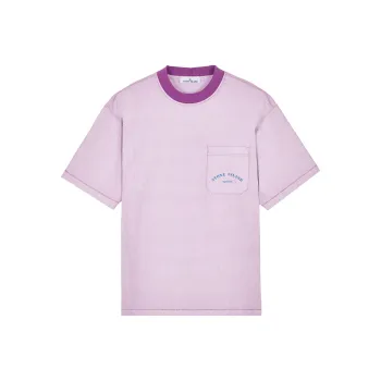 STONE ISLAND STONE ISLAND SS23 Marina T Shirts Men Magenta