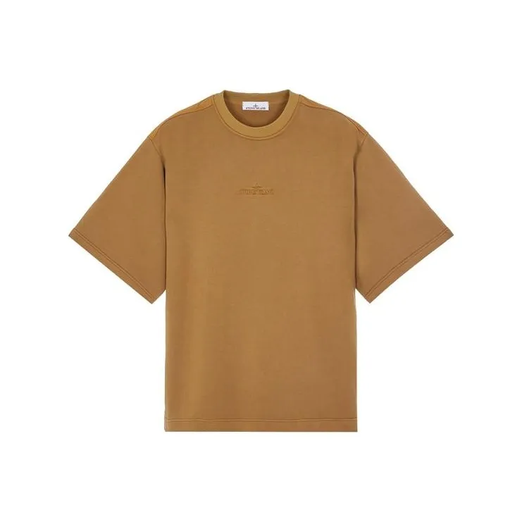 STONE ISLAND SS23 T Shirt Men's Bark Color-0
