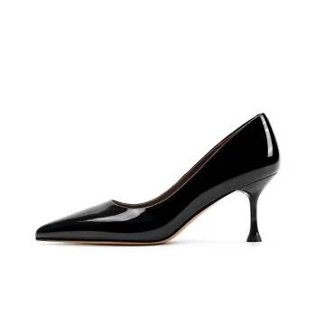 HARSON High Heels Women's Black/Milk Tea