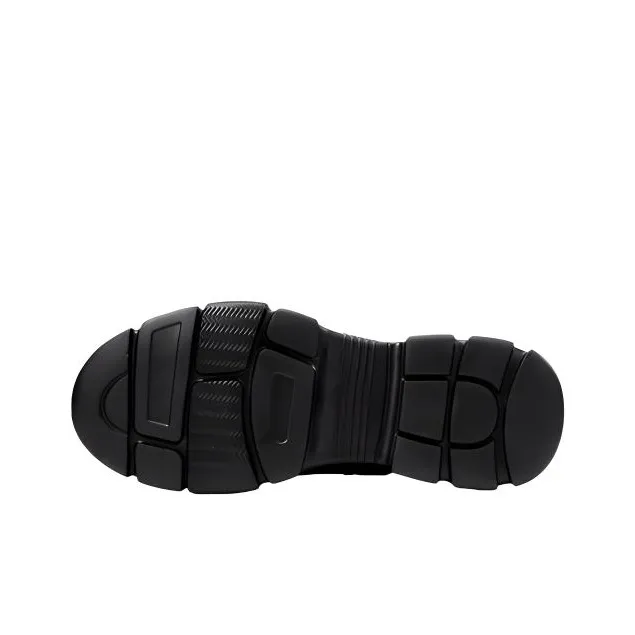 GUYISA Non slip, Wear resistant, Impact resistant Low Top Casual Shoes Unisex Black-3