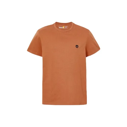 Timberland T-Shirts Men Brown