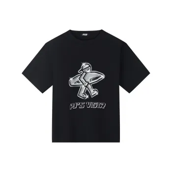 PJ's Vigor T Shirts Unisex Black
