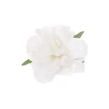 White Floral Hair Clip