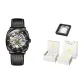 Black Leather Black Case Black Dial[Luxury Box Included]