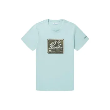 Columbia T Shirt Men's Turquoise