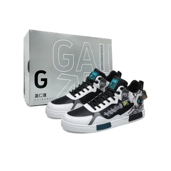 Gai Renpu Slip Resistant Water Resistant Support High Top Skateboard Shoes Men's