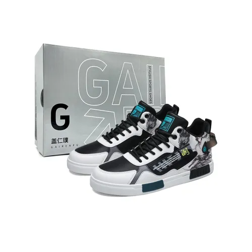 Gai Renpu Slip Resistant Water Resistant Support High Top Skateboard Shoes Men's