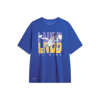 LiNing T Shirt Men's Storm Blue