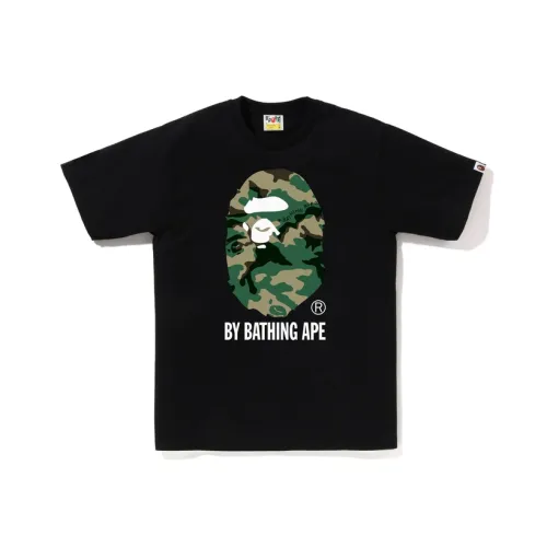 A BATHING APE Woodland Camo By Bathing Ape Tee