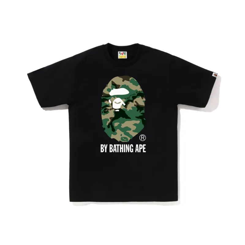 Bape Woodland Camo By Bathing Ape Tee-0