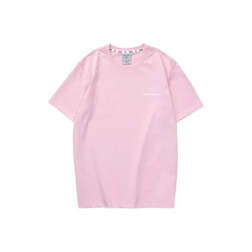 Skechers Colorful Drop Shoulder Sleeve T Shirt Unisex Bittern Pink