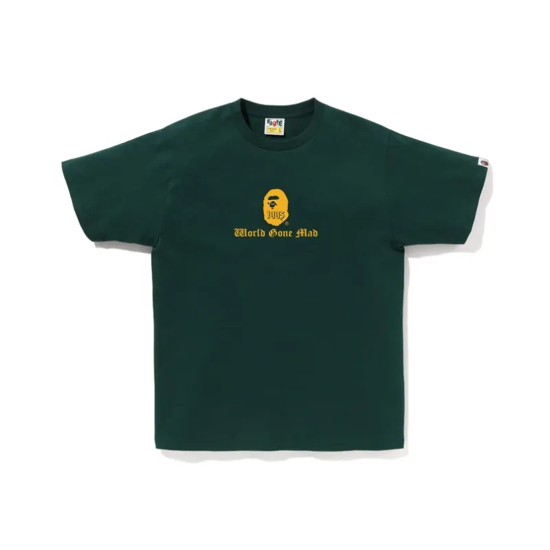 A BATHING APE Happy New Year Ape Head Tee SS22-0