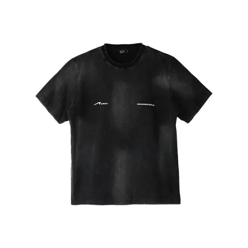 ROARINGWILD ARCH T Shirt Unisex Charcoal Gray