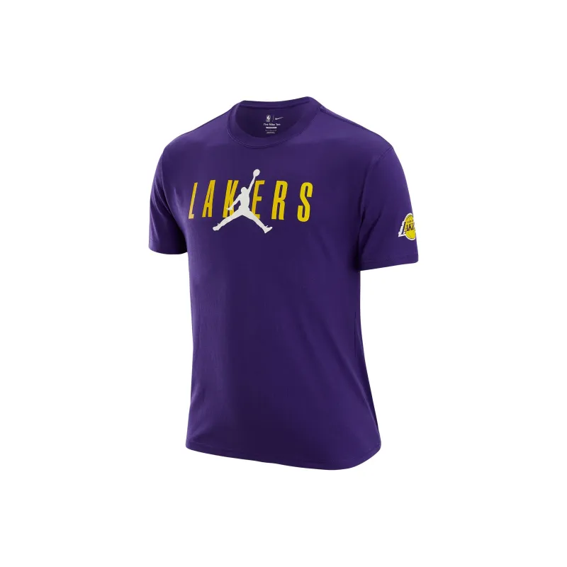 Jordan T Shirts Men Purple-0
