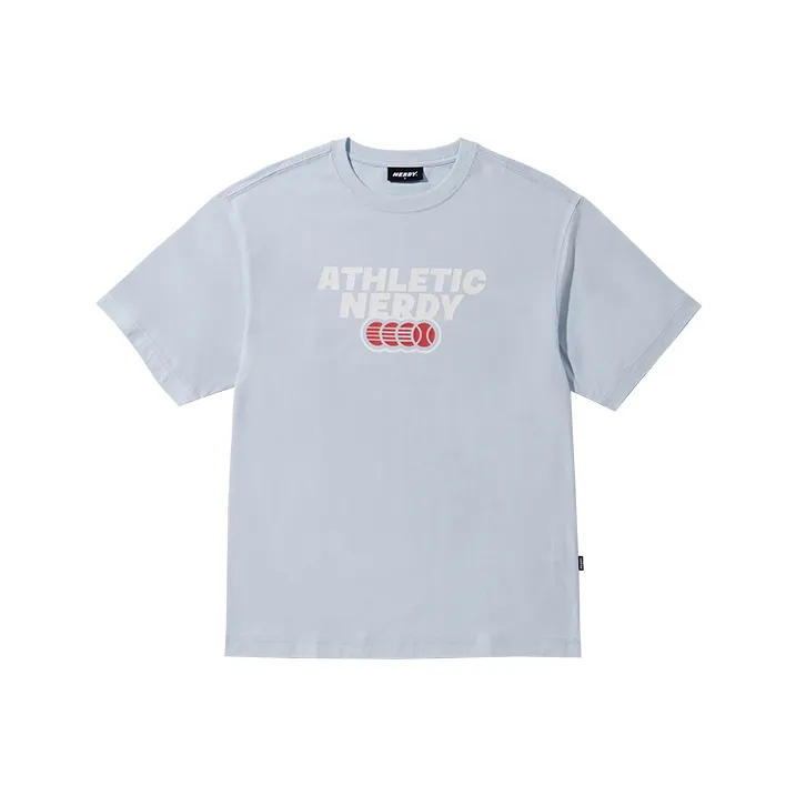 NERDY SS23 T Shirt Unisex Sky Blue-0
