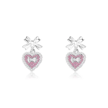EUA Alloy Gift Box Set Stud Earrings Women's