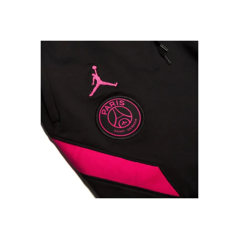 Jordan Knitted Sweatpants Men Black Pink-2