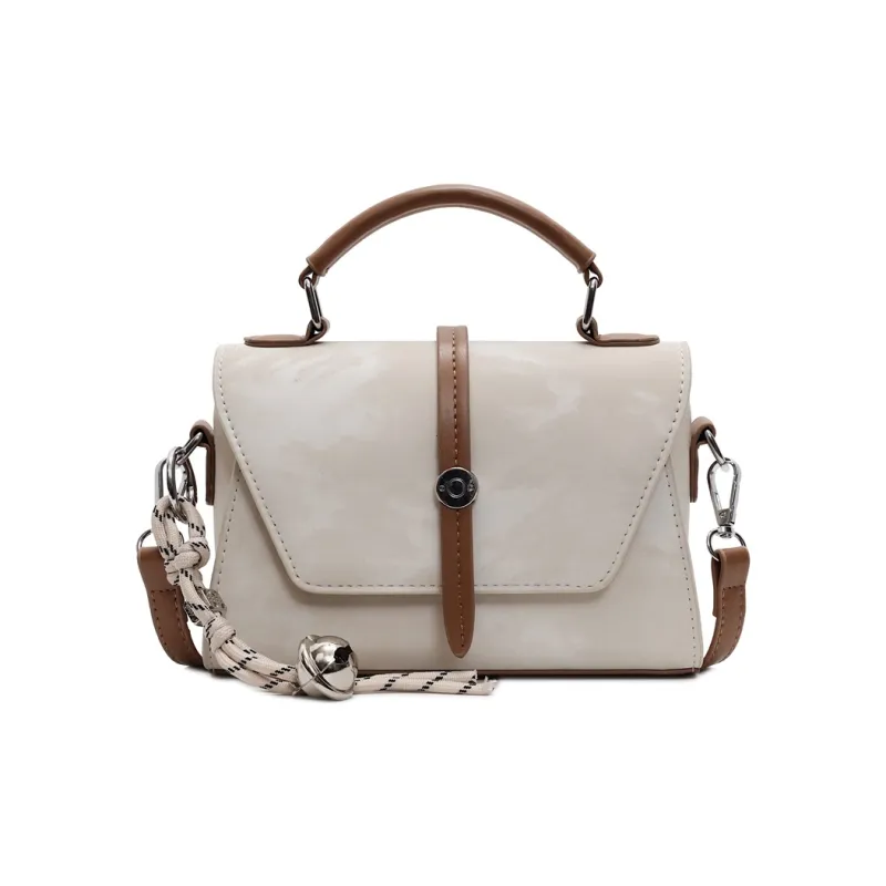 Yalu PU Shoulder Bag, Crossbody Bag, Handbag Women's Black/Pink/Ecru/Blue/Silver-15