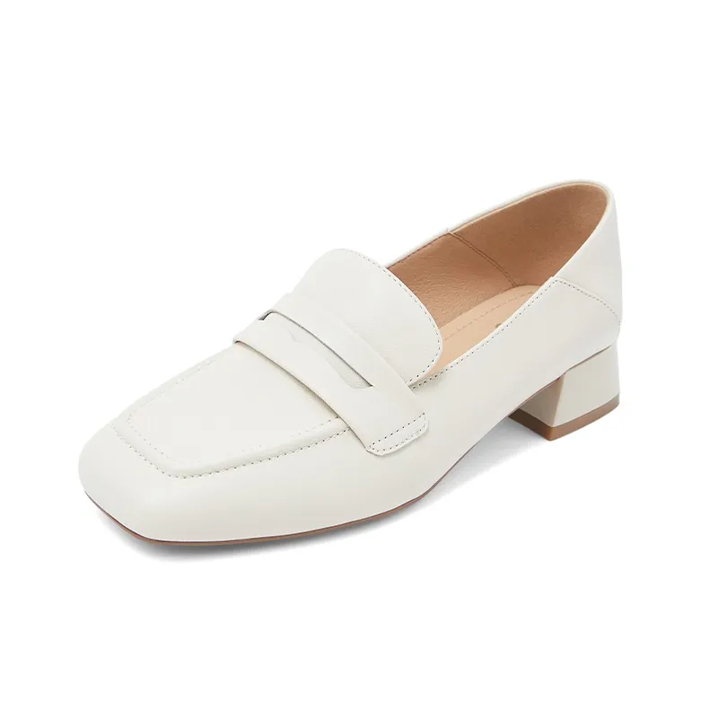 COMELY Loafers Women's Cream White, Night Sky-1