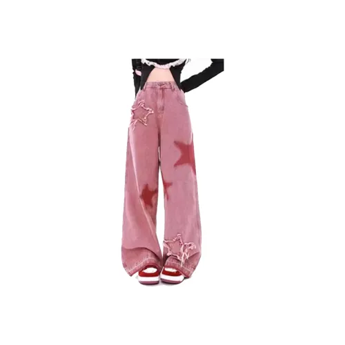 EOEI Jeans Women's Pink
