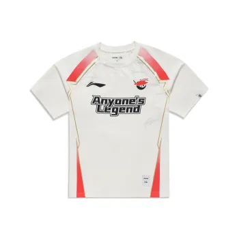 LiNing x LEAGUE OF LEGENDS T Shirt 2024 Season AL Team Unisex Ivory