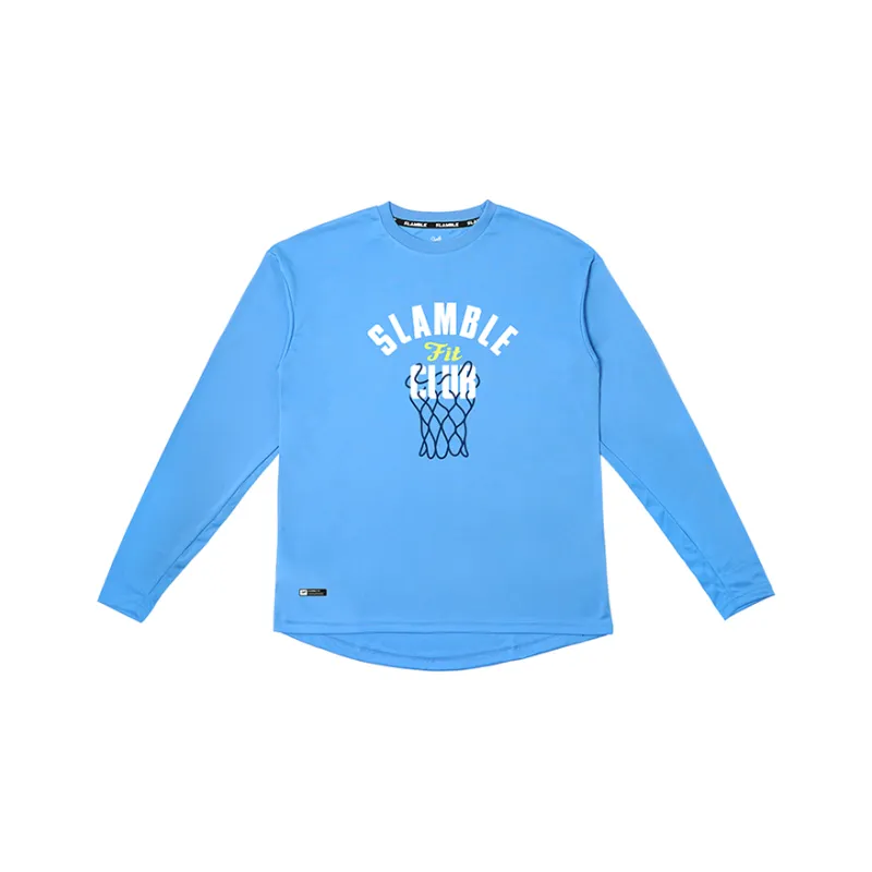 Slamble Drop Shoulder Sleeve Long Sleeved T Shirts Unisex-15