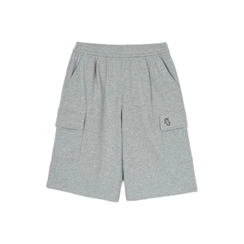 MLB SS25 Cargo Shorts Unisex Heather Gray