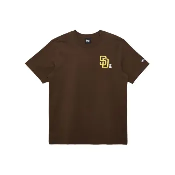 New Era x MLB T Shirt Unisex Black Walnut