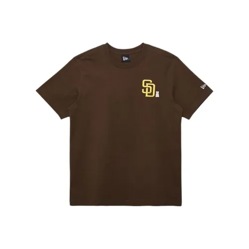 New Era x MLB T Shirt Unisex Black Walnut