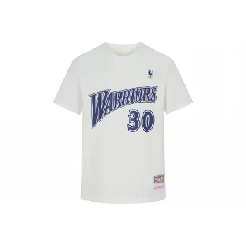 Mitchell & Ness T Shirt Unisex White