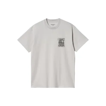 Carhartt WIP SS24 T Shirt Men's Silver Gray