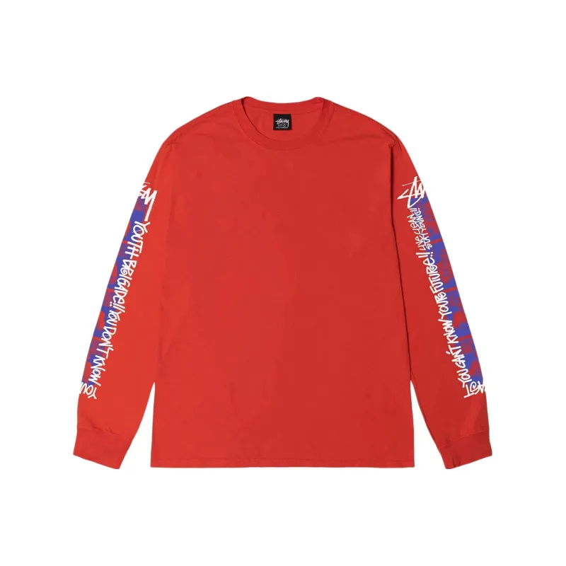 Stussy Youth Brigade Pigment Dyed Long Sleeve Tee-6