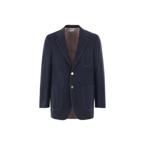 THOM BROWNE Single breasted Blazer