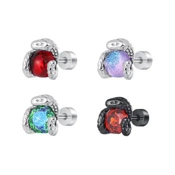 MISS XIA JWY Titanium Steel Stud Earrings Unisex