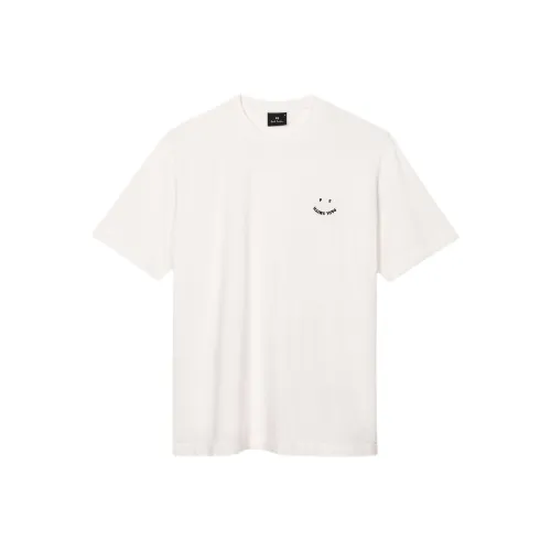 Paul Smith Logo embroidered Organic cotton T shirt