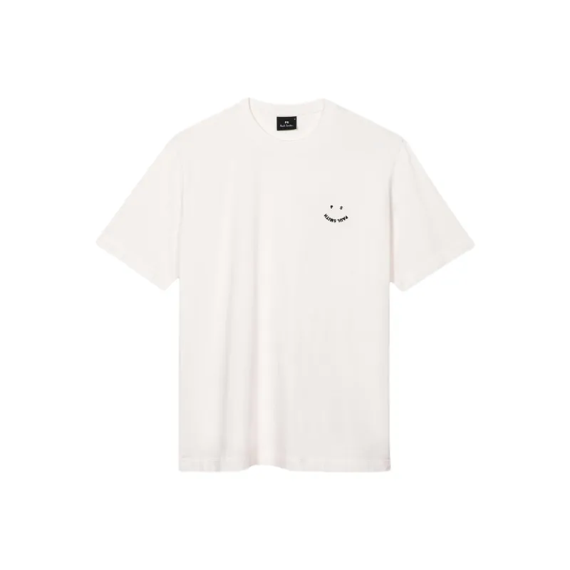 Paul Smith Logo embroidered Organic cotton T shirt-0