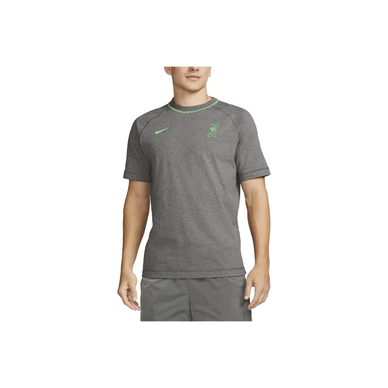 Nike Raglan Sleeve T-Shirt Men's Gray-0