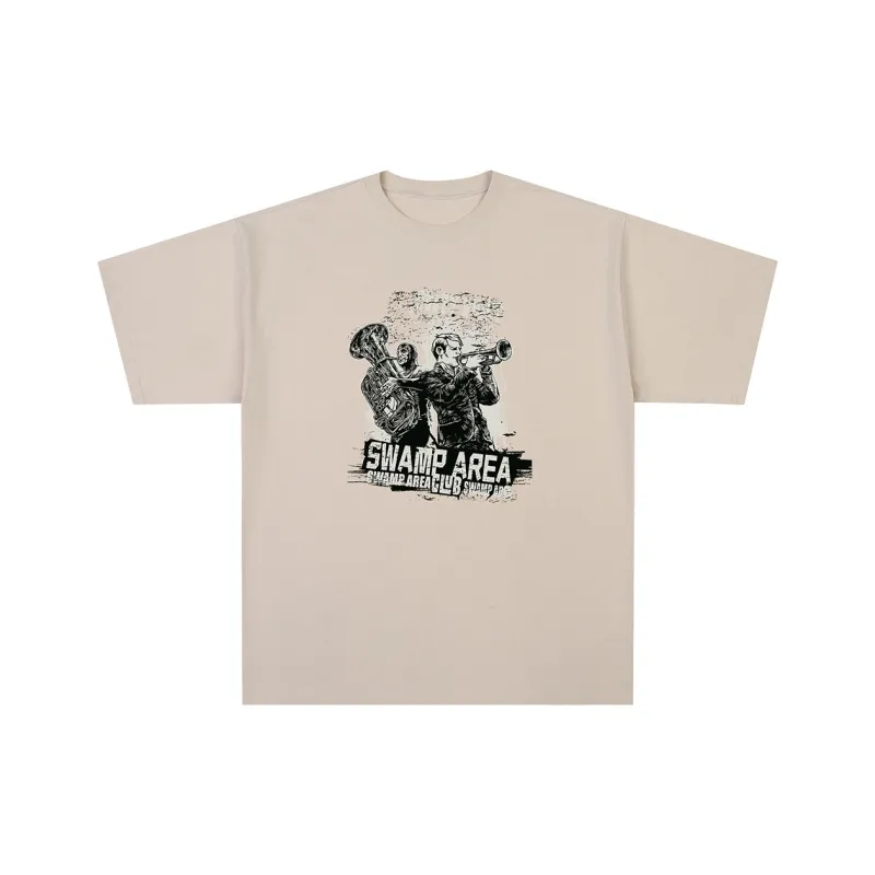 SWAMP AREA T Shirts Unisex-5