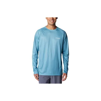 Columbia PFG Super Terminal Tackle™ T-Shirt Men's Blue
